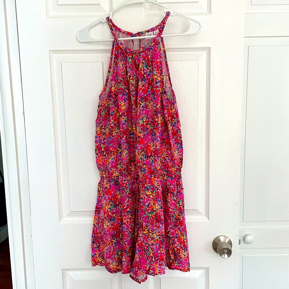 Gap Colorful Romper size small